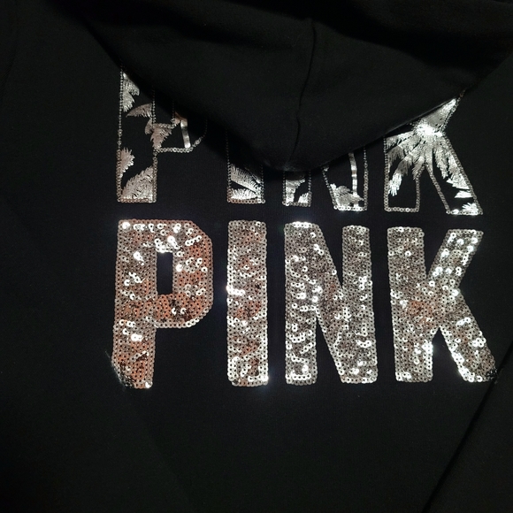 VS PINK nwot palms bling fullzip - Picture 3 of 4